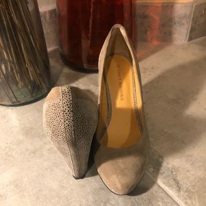Audrey Brooke Suede wedges
